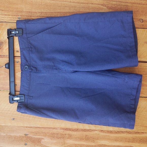 Cat & Jack Flat Front Shorts Blue 16 - Picture 6 of 6